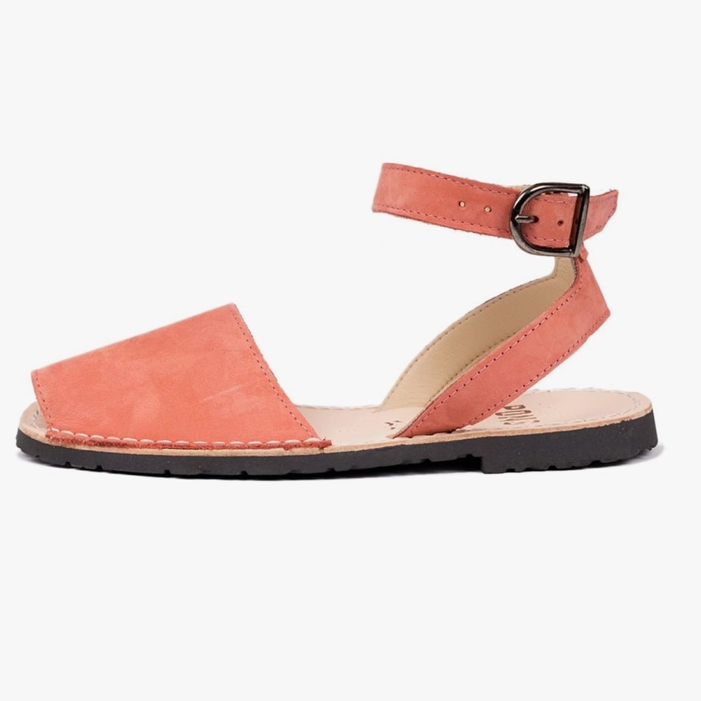 Women’s PONS Avarca Classic Style Sandals Coral - Picture 6 of 7